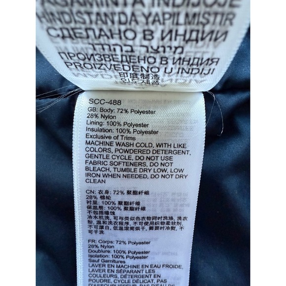 Marmot Insulated Snap Front Work Shirt Jacket Blue Mens Large Warm Thick Outdoor - Picture 13 of 16